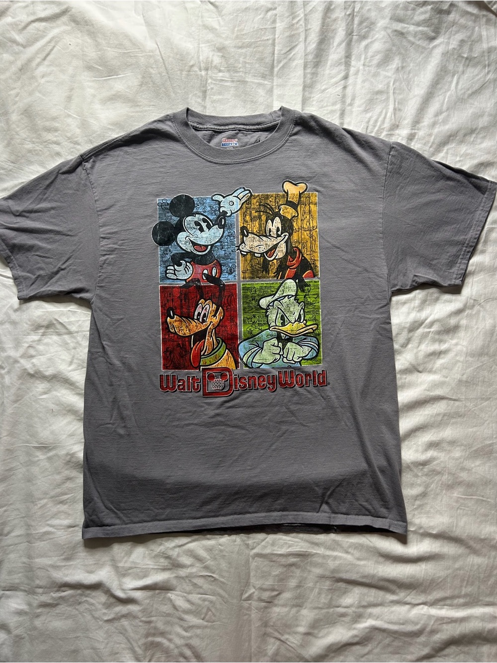 Disney Gray Short-Sleeve Tee Walt Disney World